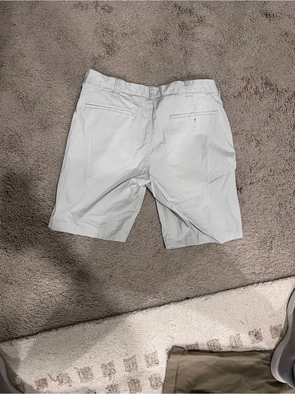 Jcrew Men's Classic Chino Shorts - Khaki and Stone 30 waist 10.5in inseam
